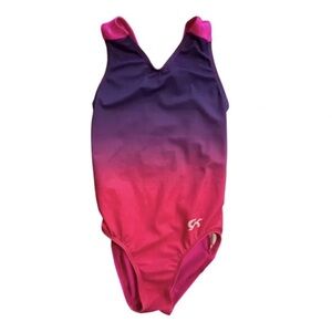 Kids Gradient Pink and Purple Swimsuit